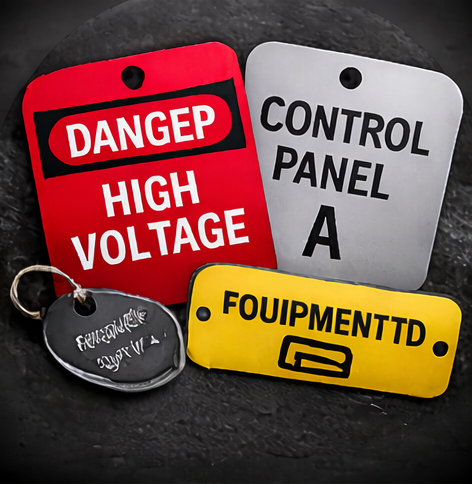 Lamacoids & Engraved Name Tags